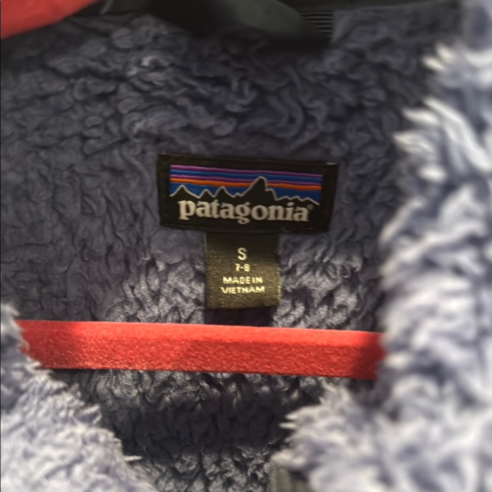 Patagonia Soft Blue Sherpa Vest - Picture 2 of 4